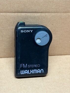 Vintage Sony Walkman Portable FM Pocket Radio (1980s)